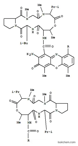 Molecular Structure of 28526-45-6 (Actinomycin Au7b(8CI,9CI))