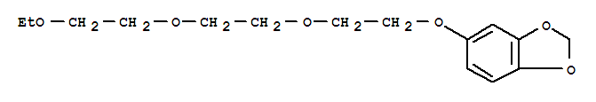 1,3-Benzodioxole,5-[2-[2-(2-ethoxyethoxy)ethoxy]ethoxy]- cas  28583-32-6