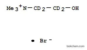Molecular Structure of 285979-69-3 (CHOLINE-1,1,2,2-D4 BROMIDE)
