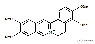 Molecular Structure of 286000-57-5 (3,4,10,11-tetramethoxy-5,6-dihydroisoquino[3,2-a]isoquinolinium)