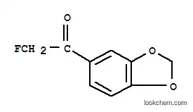 Molecular Structure of 287204-25-5 (Ethanone, 1-(1,3-benzodioxol-5-yl)-2-fluoro- (9CI))