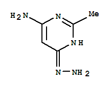 4-1H-PYRIMIDINONE,6-AMINO-2-METHYL-,HYDRAZONECAS