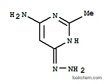 4(1H)-Pyrimidinone, 6-amino-2-methyl-, hydrazone (9CI)