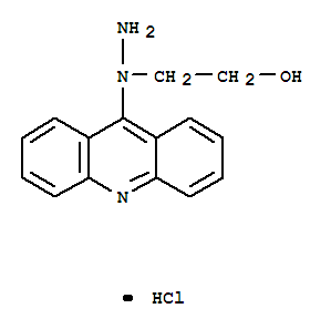Ethanol,2-[1-(9-acridinyl)hydrazinyl]-, hydrochloride (1:1)