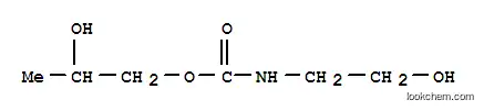 Molecular Structure of 28886-72-8 (N-(2-Hydroxyethyl)carbamic acid 2-hydroxypropyl ester)