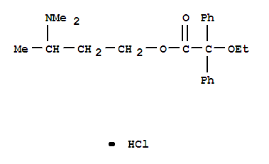 4-(2-ethoxy-2,2-diphenylacetyl)oxybutan-2-yl-dimethylazanium chloride