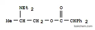 Molecular Structure of 2902-99-0 (2-(diethylamino)propyl diphenylacetate)