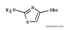 Molecular Structure of 290819-28-2 (4-Thiazolol,  2-amino-,  acetate  (ester)  (9CI))