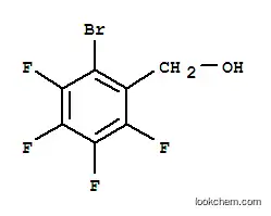 Molecular Structure of 292621-47-7 (2-BROMO-3,4,5,6-TETRAFLUOROBENZYLALCOHOL)