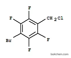 Molecular Structure of 292621-54-6 (4-BROMO-2,3,5,6-TETRAFLUOROBENZYLCHLORIDE)