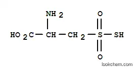 Molecular Structure of 2937-52-2 (Alanine, 3-(thiosulfo)-(6CI,7CI,8CI,9CI))