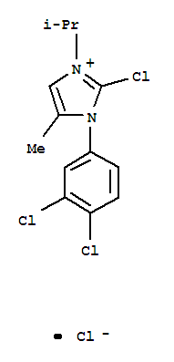 2-chloro-3-(3,4-dichlorophenyl)-4-methyl-1-propan-2-ylimidazol-1-iumchloride