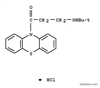 1-Propanone, 3-tert-butylamino-1-phenothiazin-10-yl-, hydrochloride