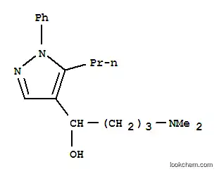 1H-Pyrazole-4-methanol,a-[3-(dimethylamino)propyl]-1-phenyl-5-propyl-