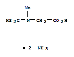 N-(DITHIOCARBOXY)SARCOSINE,DIAMMONIUM SALT