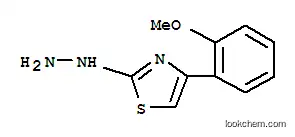 Molecular Structure of 299169-54-3 (4-(2-Methoxyphenyl)-2(3H)-thiazolone hydrazone)