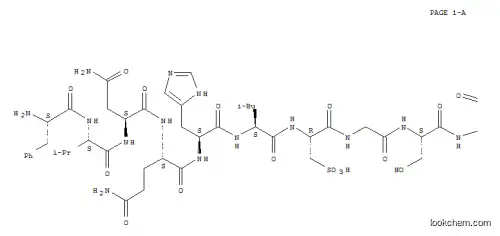 Molecular Structure of 30003-72-6 (INSULIN CHAIN B, OXIDIZED)