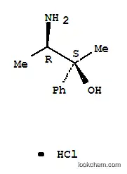 Molecular Structure of 30185-70-7 (Benzenemethanol, a-[(1R)-1-aminoethyl]-a-methyl-, hydrochloride (1:1), (aS)-rel-)