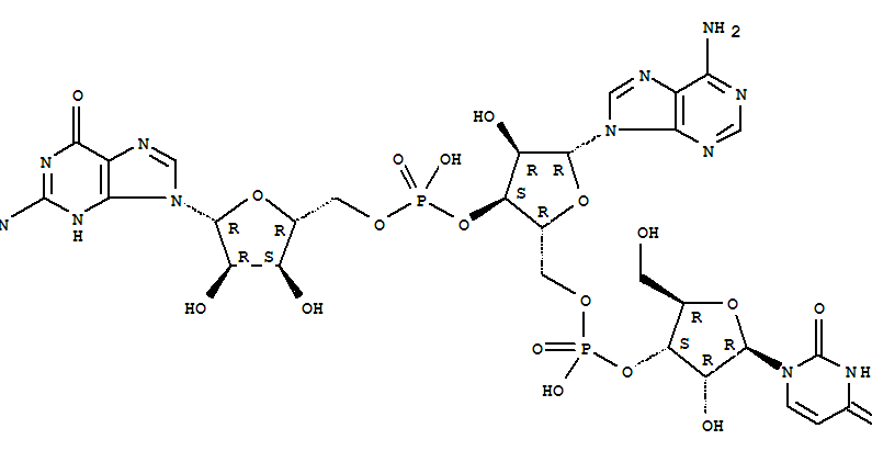 Guanosine, uridylyl-(3'®5')-adenylyl-(3'®5')-