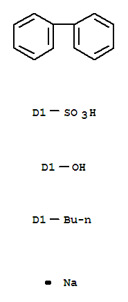 [1,1'-Biphenyl]sulfonicacid, butylhydroxy-, monosodium salt (9CI)