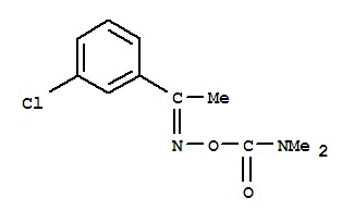 Ethanone,1-(3-chlorophenyl)-, O-[(dimethylamino)carbonyl]oxime (9CI) cas  30289-00-0