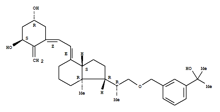 1,3-Cyclohexanediol,4-methylene-5-[(2E)-2-[(1R,3aS,7aR)-octahydro-1-[(1R)-2-[[3-(1-hydroxy-1-methylethyl)phenyl]methoxy]-1-methylethyl]-7a-methyl-4H-inden-4-ylidene]ethylidene]-,(1R,3S,5Z)-