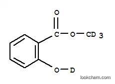 Molecular Structure of 302912-49-8 (METHYL-D3 SALICYLATE-OD)