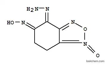 2,1,3-Benzoxadiazole-4,5-dione,6,7-dihydro-,4-hydrazone,5-oxime,1-oxide(9CI)