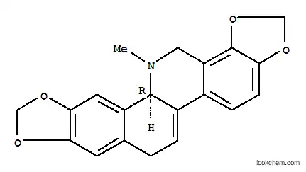 [1,3]Benzodioxolo[5,6-c]-1,3-dioxolo[4,5-i]phenanthridine,7,12b,13,14-tetrahydro-13-methyl-, (12bR)- (9CI)
