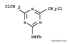 Molecular Structure of 30360-39-5 (4,6-bis(chloromethyl)-N-phenyl-1,3,5-triazin-2-amine)