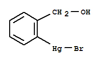 Mercury, bromo2-(hydroxymethyl)phenyl-