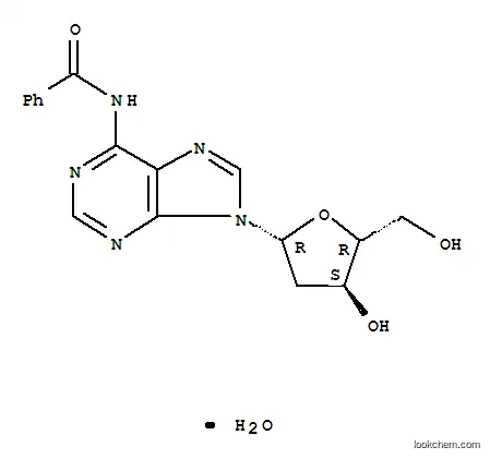 Molecular Structure of 305808-19-9 (N6-Benzoyl-2'-deoxyadenosine)