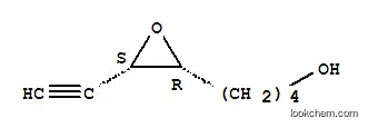 Molecular Structure of 306734-43-0 (Oxiranebutanol, 3-ethynyl-, (2R,3S)-rel- (9CI))