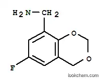 Molecular Structure of 306934-88-3 ((6-FLUORO-4H-1,3-BENZODIOXIN-8-YL)METHYLAMINE, 97)