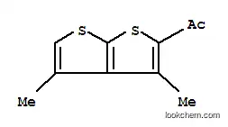 Molecular Structure of 306935-22-8 (1-(3,4-DIMETHYLTHIENO[2,3-B]THIOPHEN-2-YL)ETHAN-1-ONE)