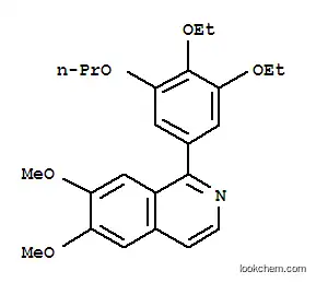 Molecular Structure of 306935-80-8 (6,7-DIMETHOXY-1-(3,4,5-TRIETHOXYPHENYL)ISOQUINOLINE)