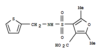 2,5-Dimethyl-4-[[(2-thienylmethyl)amino]sulfonyl]-3-furoic acid