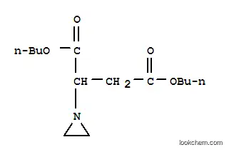Molecular Structure of 30862-24-9 (dibutyl 2-(aziridin-1-yl)butanedioate)