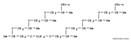 Molecular Structure of 31139-40-9 (4,7,10,13,16,18,21,24,27,30-Decaoxa-17-silatritriacontane,5,8,11,14,20,23,26,29-octamethyl-)