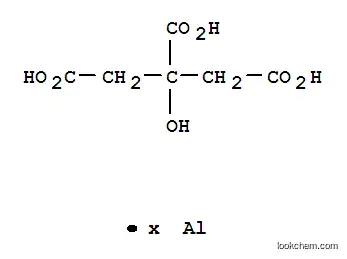 1,2,3-Propanetricarboxylicacid, 2-hydroxy-, aluminum salt (1:?)