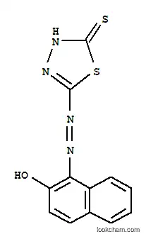 Molecular Structure of 31165-30-7 (1,3,4-Thiadiazole-2(3H)-thione,5-[2-(2-hydroxy-1-naphthalenyl)diazenyl]-)