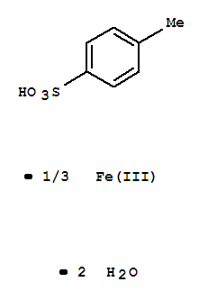 Benzenesulfonicacid,4-methyl-,iron(3+)salt,hydrate(3:1:6)