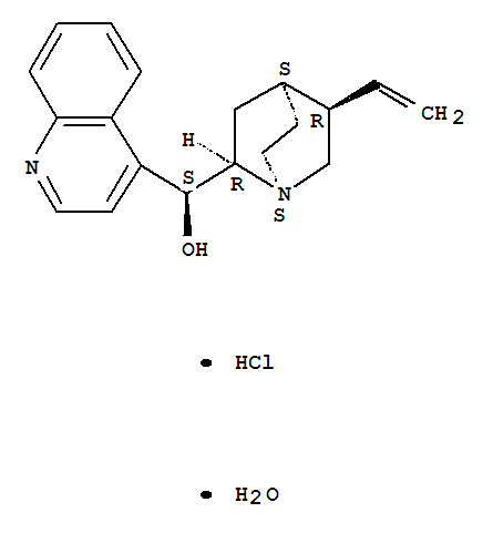 Cinchonan-9-ol,monohydrochloride, monohydrate, (9S)- (9CI)
