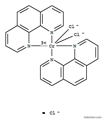 Molecular Structure of 31282-15-2 (chromium(3+) chloride - 1,10-phenanthroline (1:3:2))