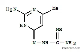 Molecular Structure of 31414-53-6 (Hydrazinecarboximidamide,2-(2-amino-6-methyl-4-pyrimidinyl)-)