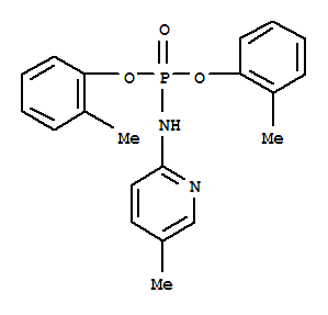 Phosphoramidic acid,(5-methyl-2-pyridyl)-, di-o-tolyl ester (7CI,8CI)