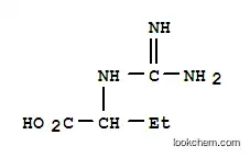 Molecular Structure of 3164-99-6 (Butanoic acid,2-[(aminoiminomethyl)amino]-)
