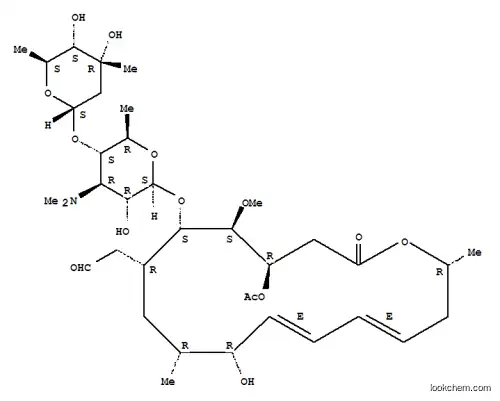 Molecular Structure of 31642-61-2 (Deisovaleryl josamycin)