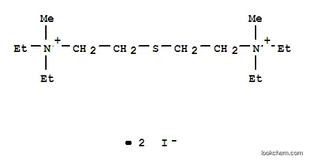 Molecular Structure of 3166-63-0 (Ammonium,(thiodiethylene)bis[diethylmethyl-, diiodide (8CI))
