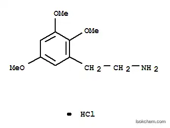 Molecular Structure of 3166-77-6 (2-(2,3,5-trimethoxyphenyl)ethanamine)